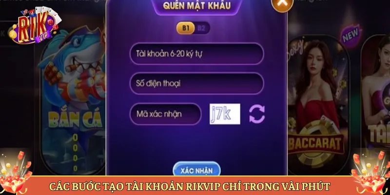 Các Bước Tạo Tài Khoản Rikvip Chỉ Trong Vài Phút
