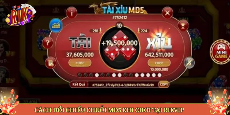 Cách Đối Chiếu Chuỗi MD5 Khi Chơi Tại Rikvip