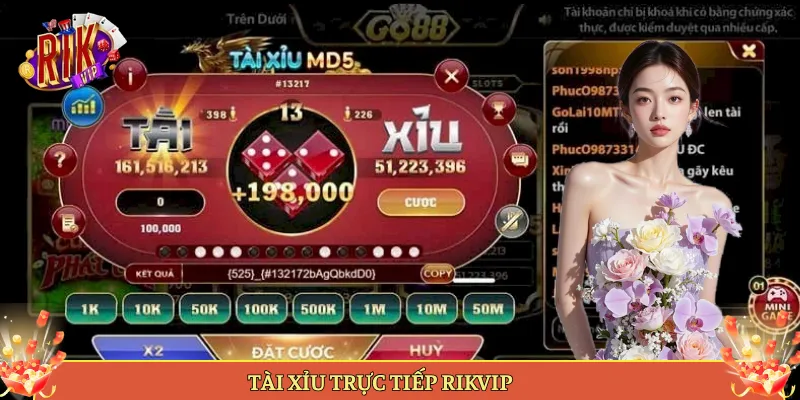 Tài Xỉu Trực Tiếp Rikvip
