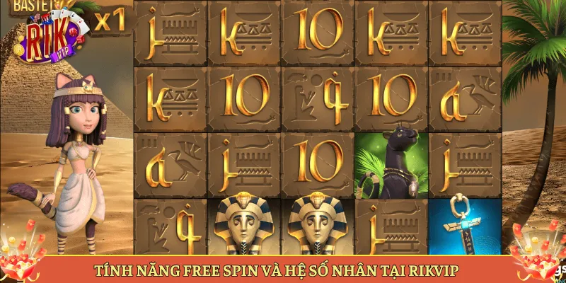 Tính Năng Free Spin Và Hệ Số Nhân Tại Rikvip