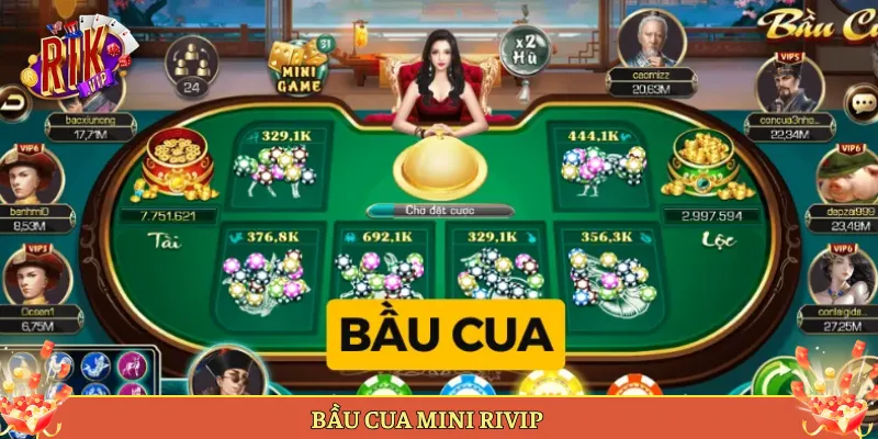 bầu cua mini Rikvip