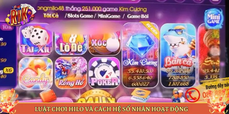 Luật Chơi Hilo Và Cách Hệ Số Nhân Hoạt Động